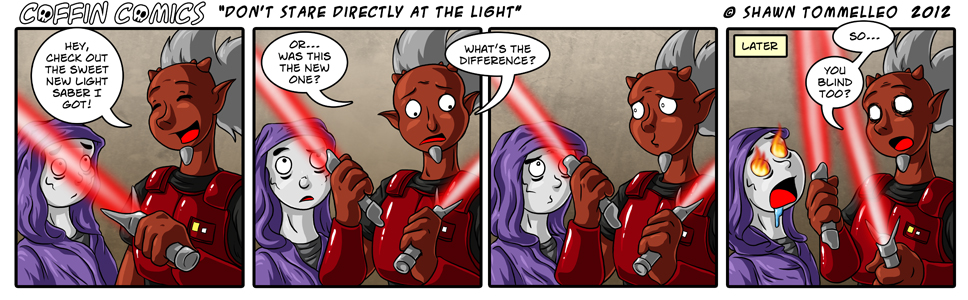 Don’t Stare Directly At The Light